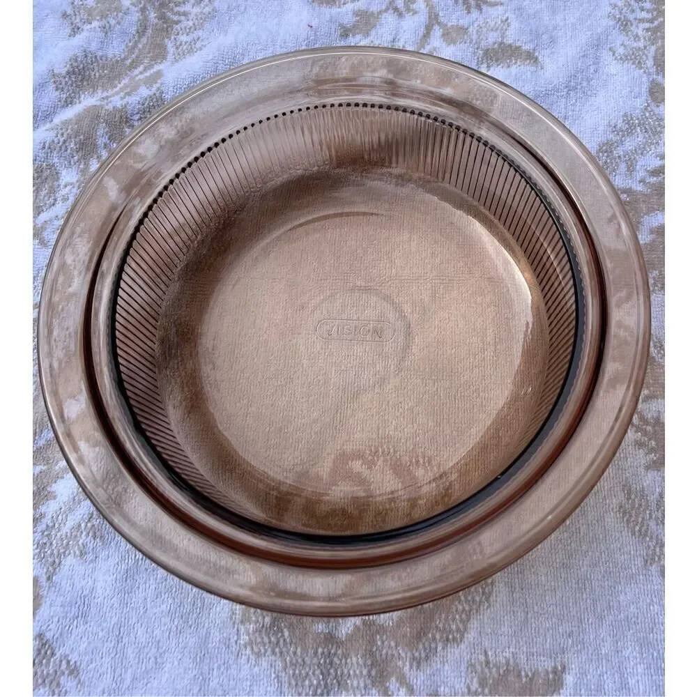 Corningware Visions 1.5qt Brown Dish
